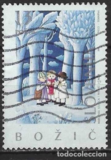 Sellos: Eslovenia 1995 - Mi 126 - YT 120 - Navidad : Cuadro de Marlenka Stupika