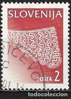Sellos: Eslovenia 1996 - Mi 155 yI - YT 144 - Artesan&iacute;a : El encaje