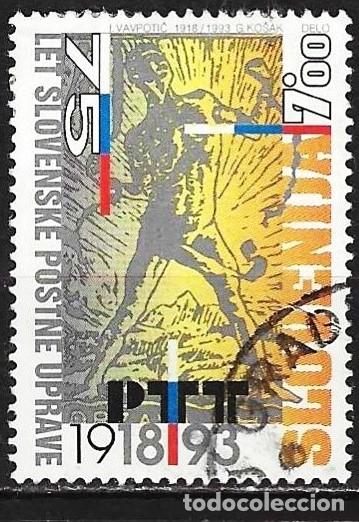 Sellos: Eslovenia 1993 - Mi 45 - YT 45 - Oficina General de Correos