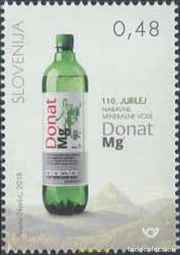 Briefmarken: 588345 MNH ESLOVENIA 2018 110 ANIVERSARIO DEL AGUA MINERAL DONAT