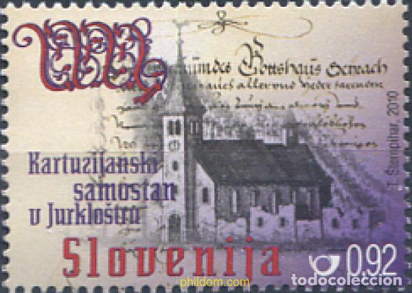 Sellos: 310308 MNH ESLOVENIA 2010 MONASTERIO MEDIAVAL
