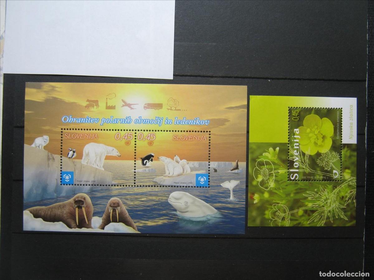 Selos: ESLOVENIA 2009 DOS HOJAS BLOQUE HB MNH** LUJO.