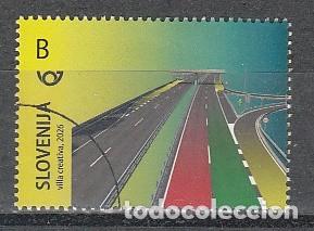 Sellos: ESLOVENIA 2026 - SEGURIDAD VIAL - 1 SELLO - MUESTRA - SPECIMEN