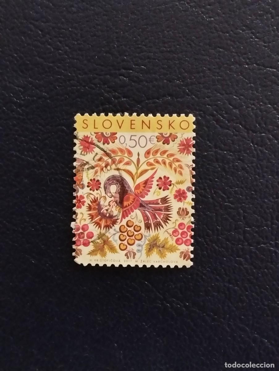 Sellos: 29.09/ Eslovenia.2017. 0,50eur. Sello suelto en usado