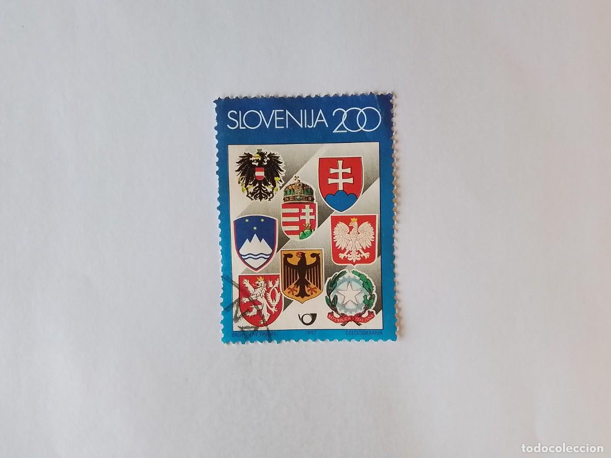 Sellos: A&Ntilde;O 1997 ESLOVENIA SELLO USADO