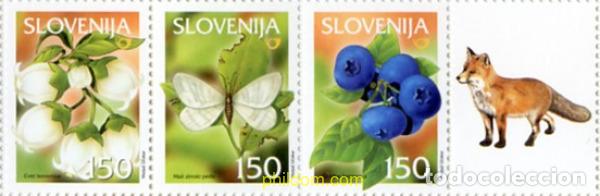 Sellos: 703360 MNH ESLOVENIA 2002 FLORA