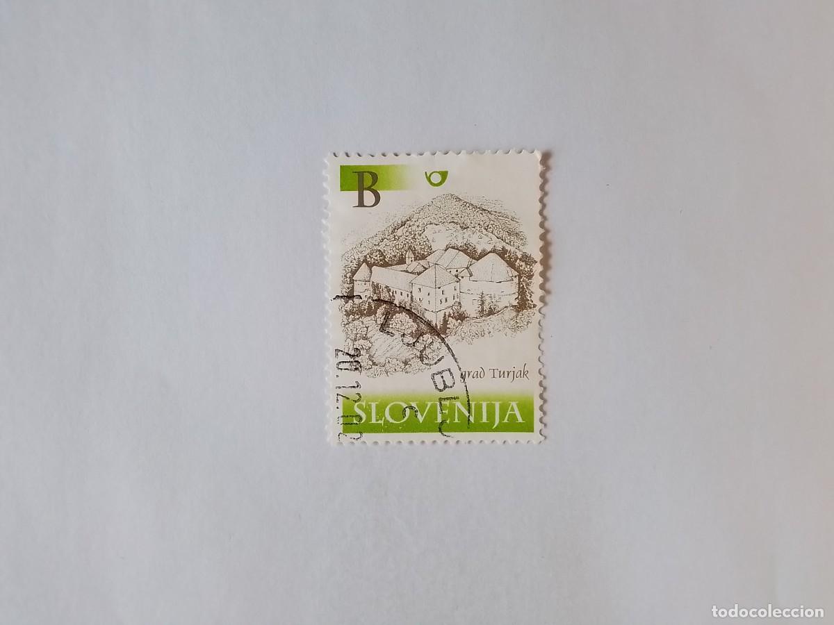 Sellos: A&Ntilde;O 2000 ESLOVENIA SELLO USADO