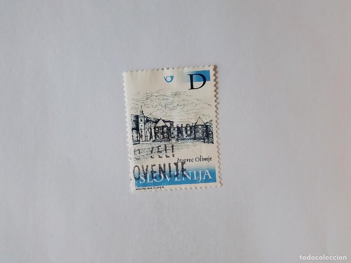 Sellos: A&Ntilde;O 2001 ESLOVENIA SELLO USADO
