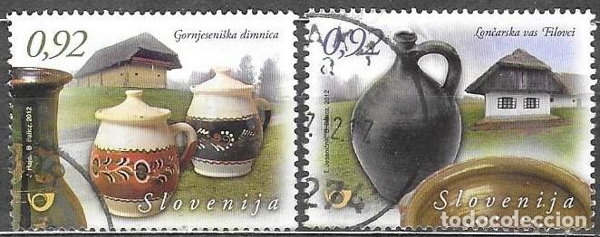 Sellos: SELLOS USADOS DE ESLOVENIA 2012