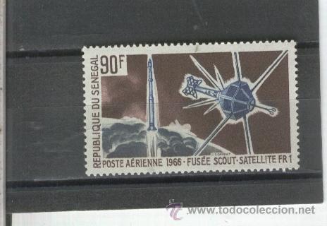 Sellos: SELLOS. FRANCIA. CONQUISTA DEL ESPACIO. SATELITE.. - Foto 1