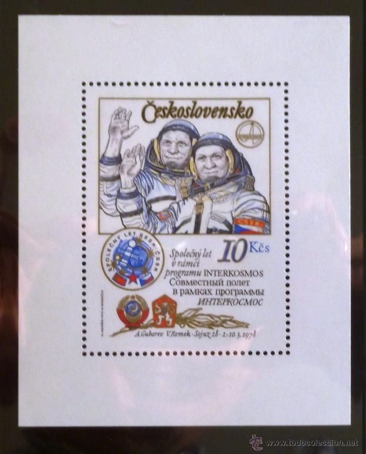 Sellos: HB CHECOSLOVAQUIA 1970.  PROGRAMA INTERCOSMOS - Foto 1