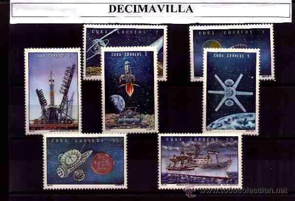Sellos: CUBA, 1973, 1665/71, COSMOS - Foto 1