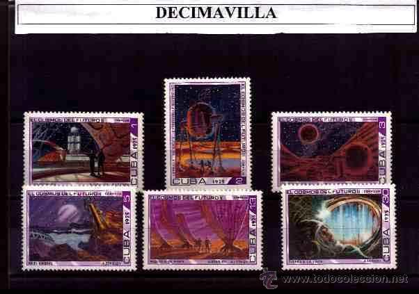 Sellos: CUBA, 1975, 1836/41, COSMOS - Foto 1