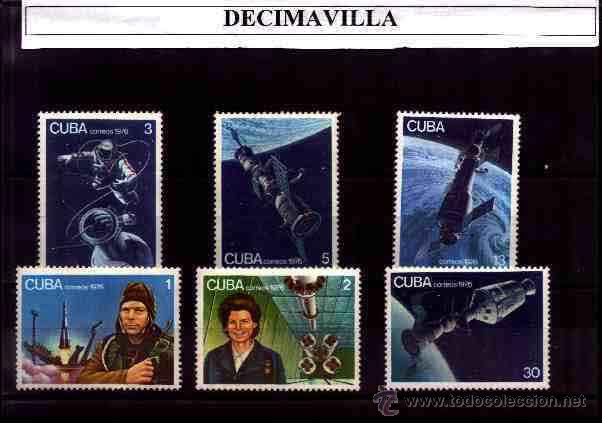 Sellos: CUBA, 1976, 1920/25, COSMOS - Foto 1