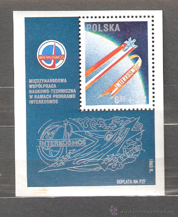 Sellos: POLONIA. H.B. n&ordm; 90** Programa Intercosmos - Foto 1