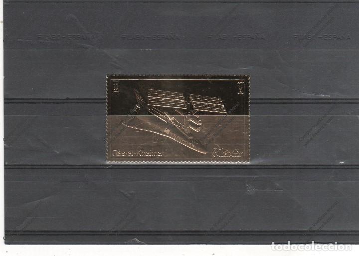 Sellos: RAS AL KHAIMA N&ordm;  ORO - Foto 1
