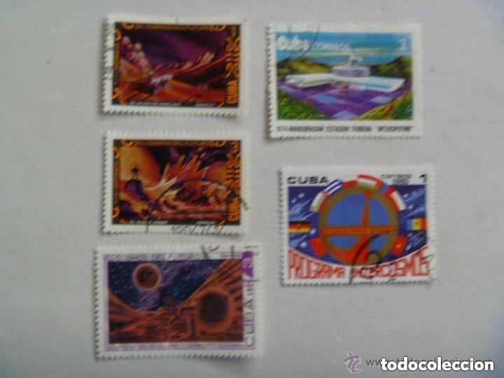 Sellos: LOTE DE 5 SELLOS DE CUBA : EL ESPACIO. - Foto 1