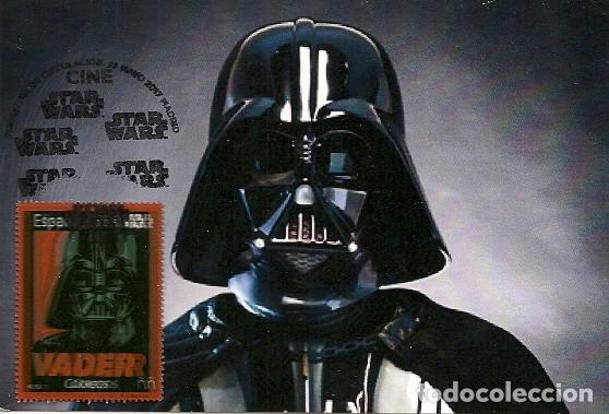 Sellos: CINE. STAR WARS DARTH VADER. - Foto 1