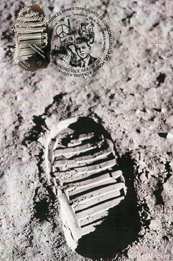 Sellos: HUELLA LUNAR EDWIN ALDRIN. - Foto 1