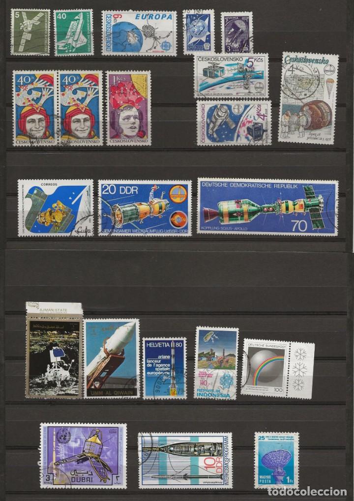 Sellos: LOTE 20 SELLOS TEMA ESPACIO - Foto 1