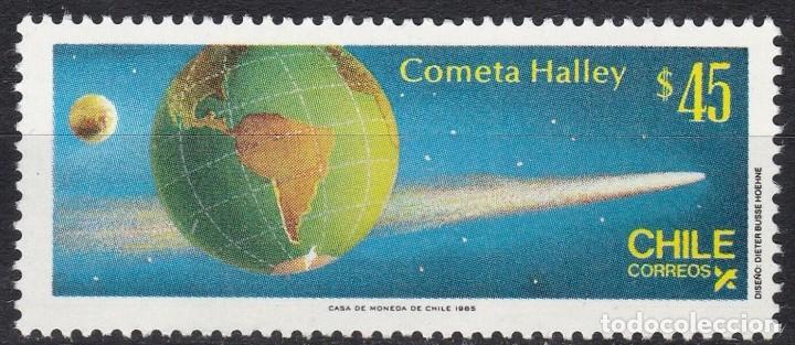 Sellos: SELLO CHILE 1985 COMETA HALLEY - Foto 1