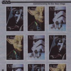 Sellos: SELLOS ST VINCENT & THE GRENADINES 1995 STAR WARS. Lote 328928108