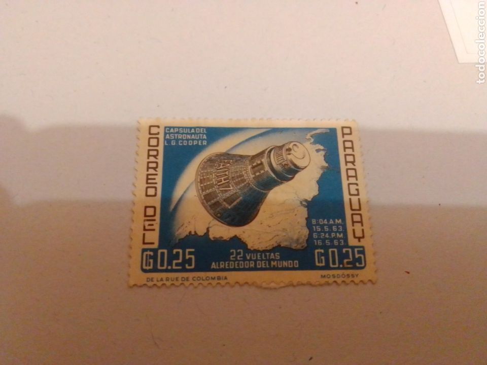 Sellos: Paraguay espacio astronom&iacute;a - Foto 1