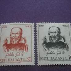 Sellos: SELLO ITALIA NUEVO.1964. 400ANIV NACIMIENTO GALILEO GALILEI. ASTRONOMO, FILÓSOFO. ARTE. Lote 364416236