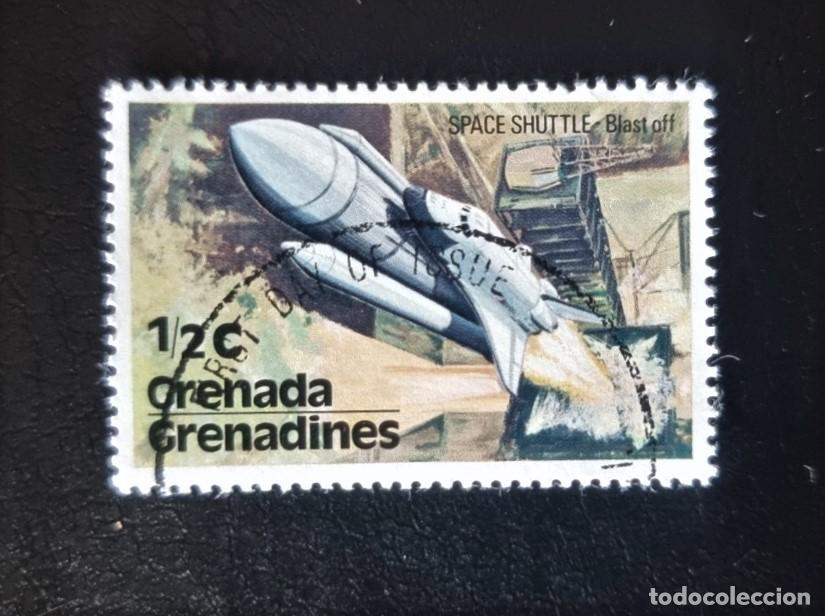 Sellos: SELLO USADO GRENADA COSMOS ESPACIO NAVES - Foto 1