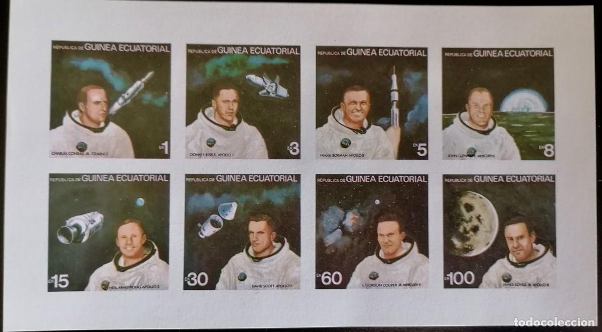 Sellos: GUINEA ECUATORIAL 1978 - HB ASTRONAUTAS .- - Foto 1