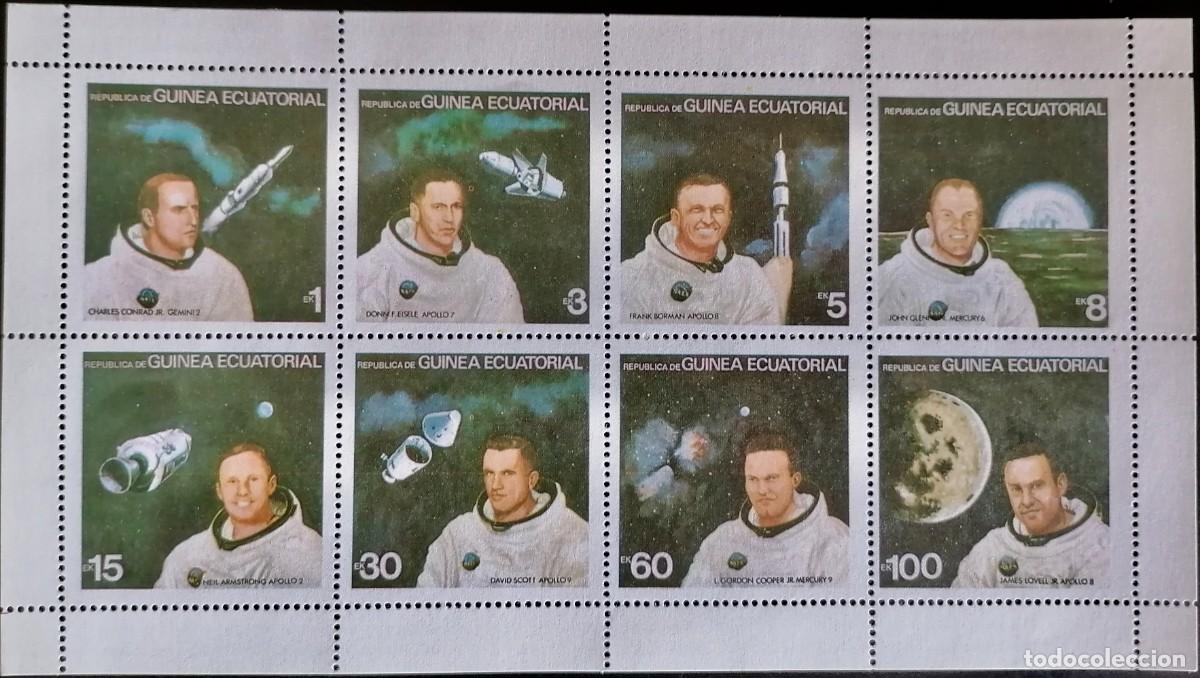 Sellos: GUINEA ECUATORIAL 1978 - HB ASTRONAUTAS .- - Foto 1