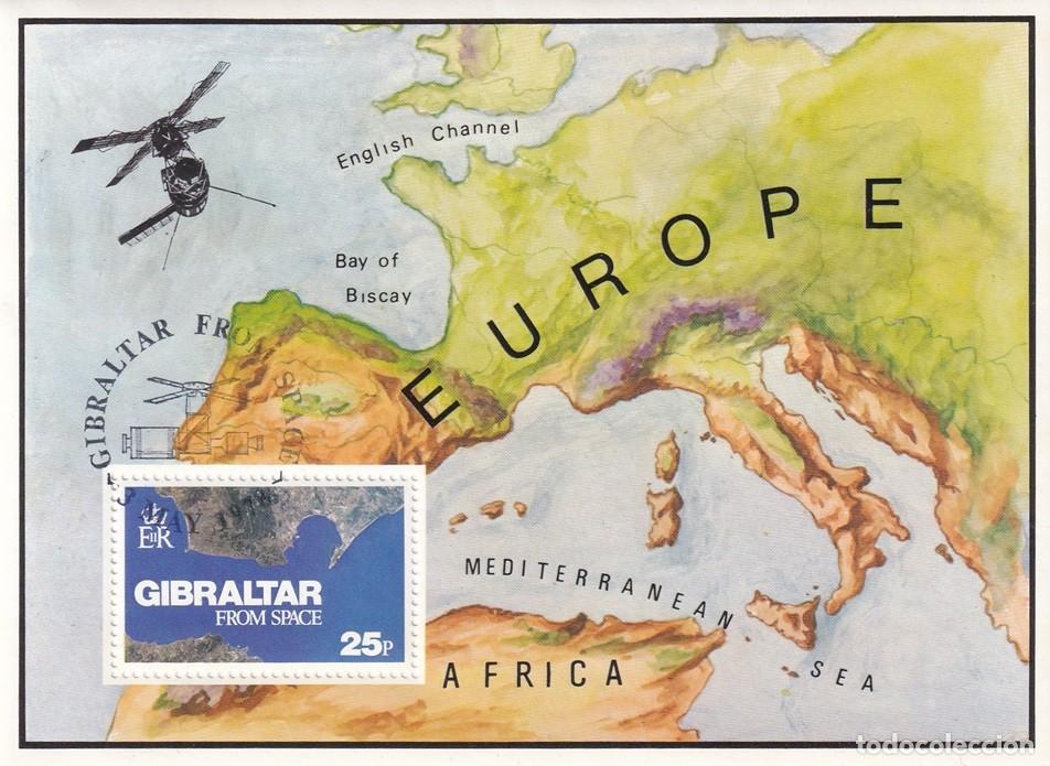 Sellos: HB Gibraltar 1978 - Gibraltar from space - Foto 1
