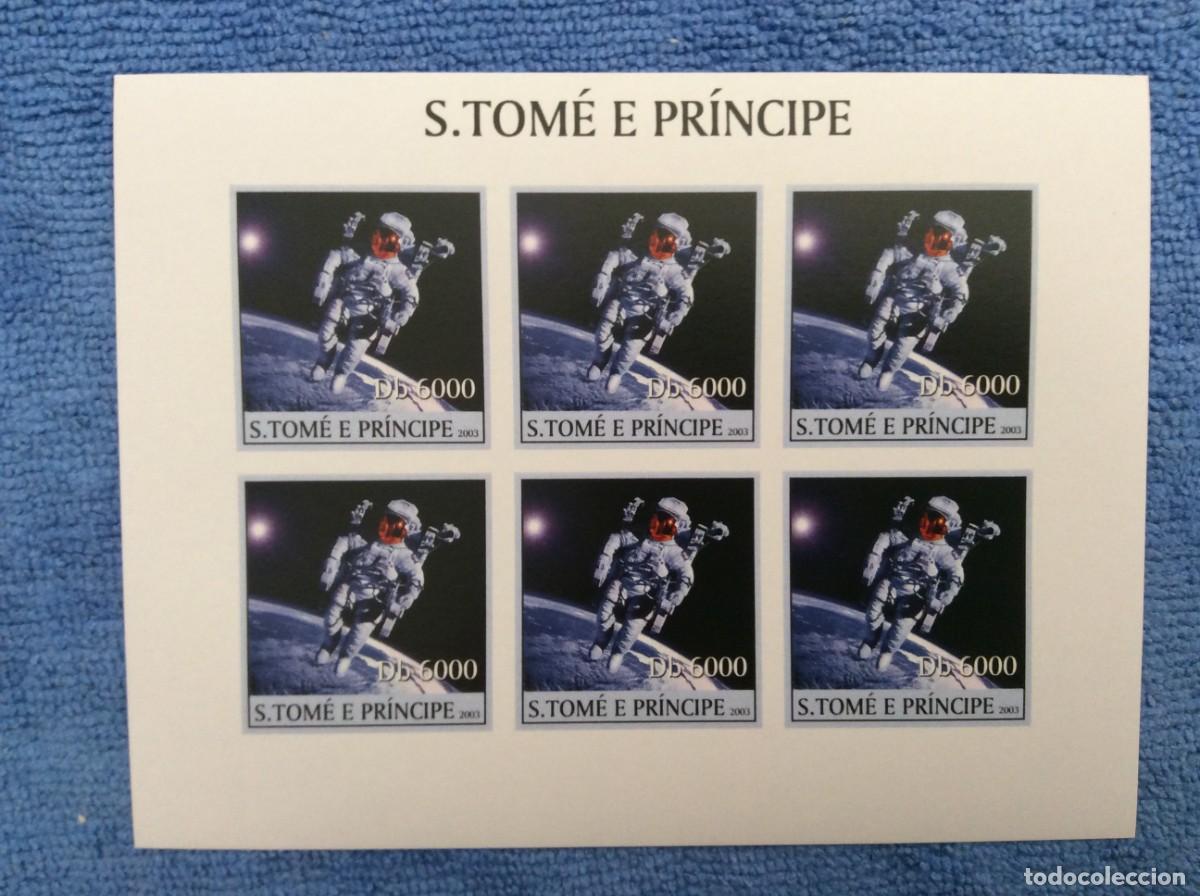 Sellos: S. TOM&Eacute;. 2003. ESPACIO. SIN DENTAR. MNH (8TA21). - Foto 1