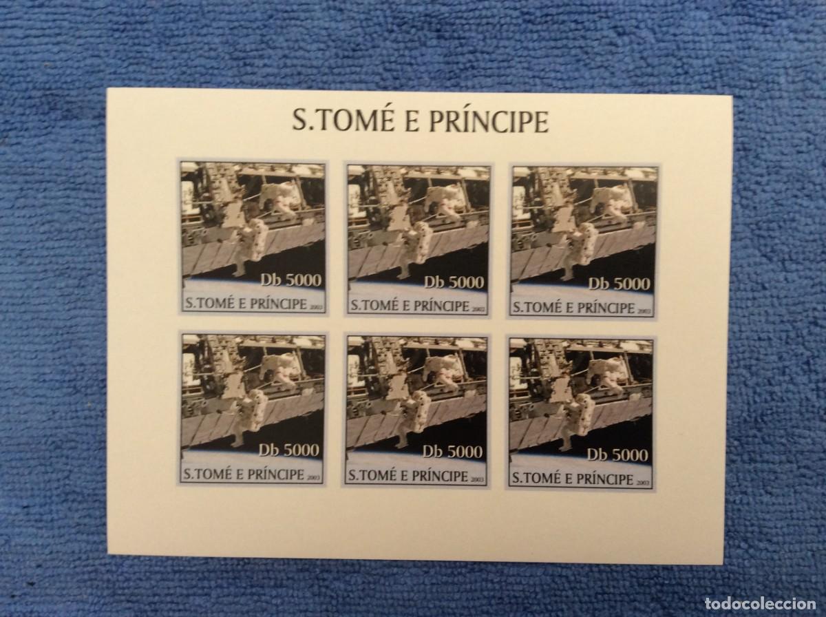 Sellos: S. TOM&Eacute;. 2003. ESPACIO. SIN DENTAR. MNH (8TA21) - Foto 1