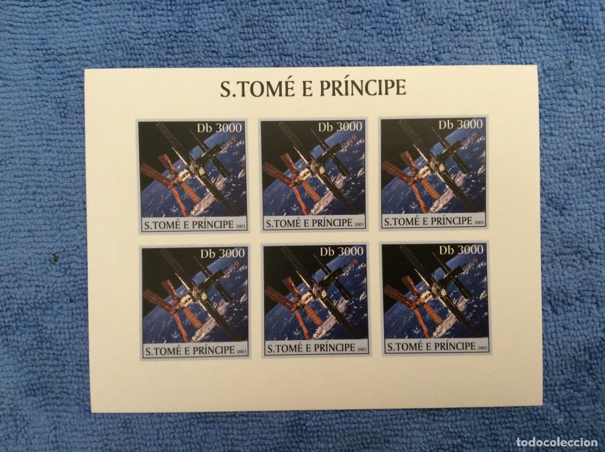 Sellos: S. TOM&Eacute;. 2003. ESPACIO. SIN DENTAR. MNH (8TA21) - Foto 1