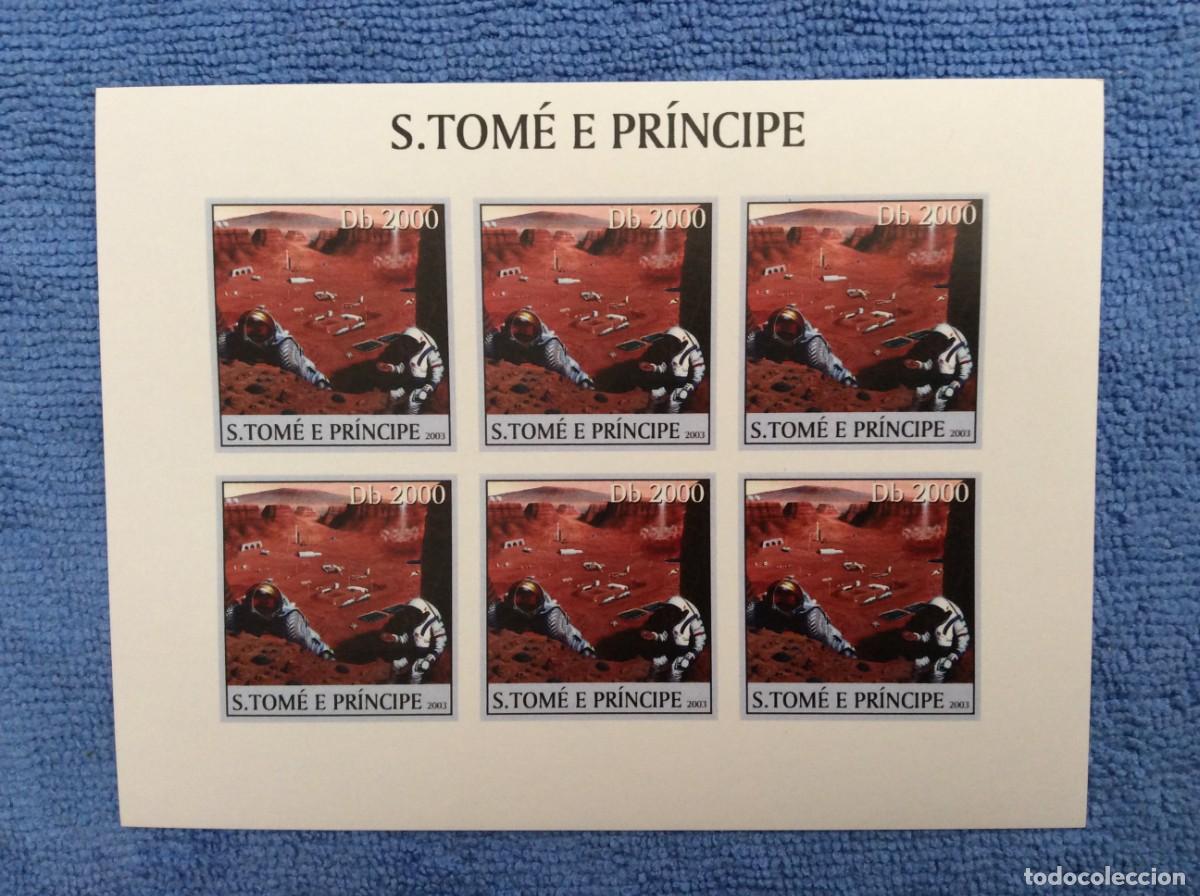 Sellos: S. TOM&Eacute;. 2003. ESPACIO. SIN DENTAR. MNH (8TA21) - Foto 1