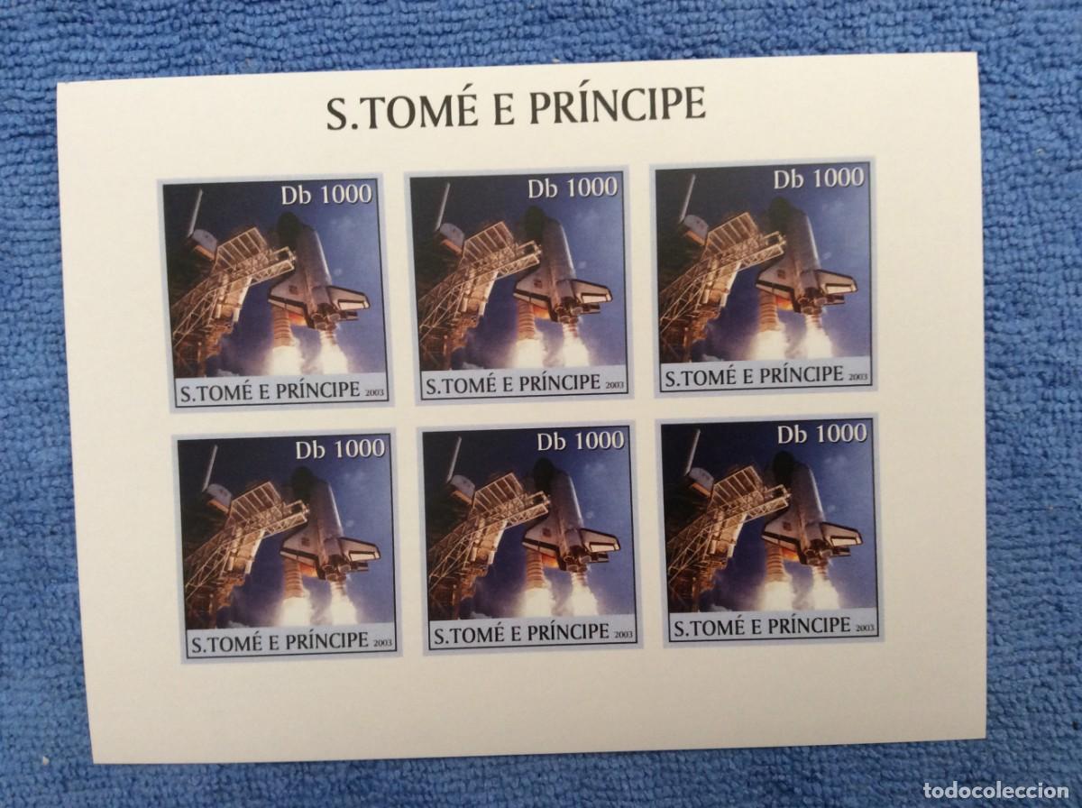 Sellos: S. TOM&Eacute;. 2003. ESPACIO. SIN DENTAR. MNH (8TA21) - Foto 1