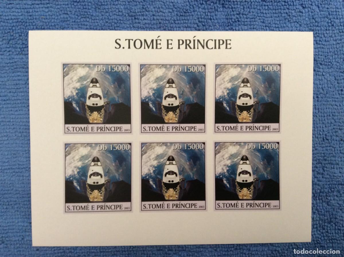Sellos: S. TOM&Eacute;. 2003. ESPACIO. SIN DENTAR. MNH (8TA21) - Foto 1