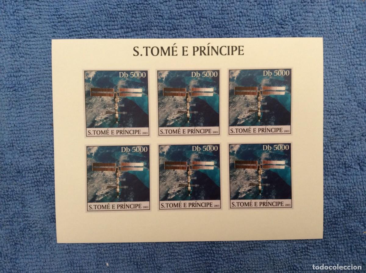 Sellos: S. TOM&Eacute;. 2003. ESPACIO. SIN DENTAR. MNH (8TA21) - Foto 1