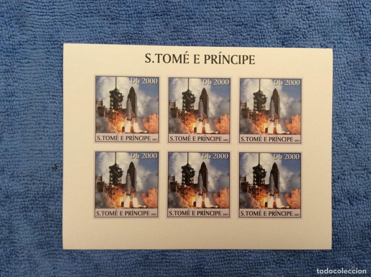 Sellos: S. TOM&Eacute;. 2003. ESPACIO. SIN DENTAR. MNH (8TA21) - Foto 1
