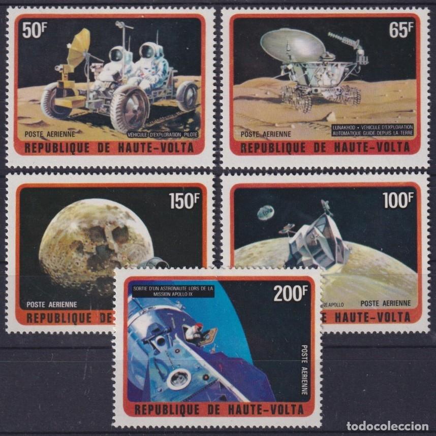 Sellos: F-EX55694 UPPER VOLTA MNH 1973 SPACE EXPLORATION MOON COSMOS. - Foto 1
