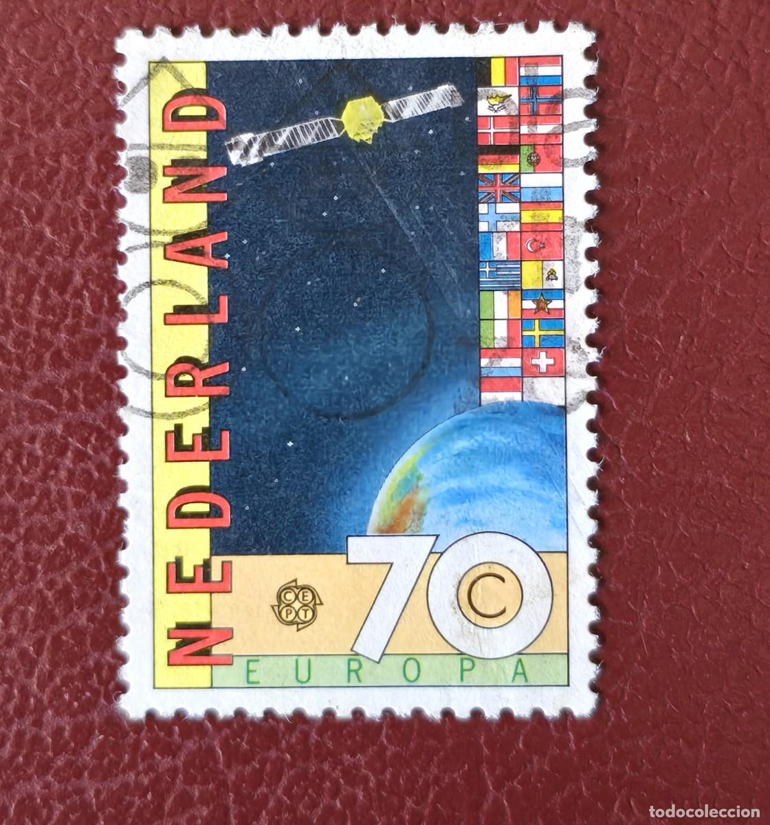 Sellos: SELLO USADO HOLANDA 1983 - SATELITE - Foto 1