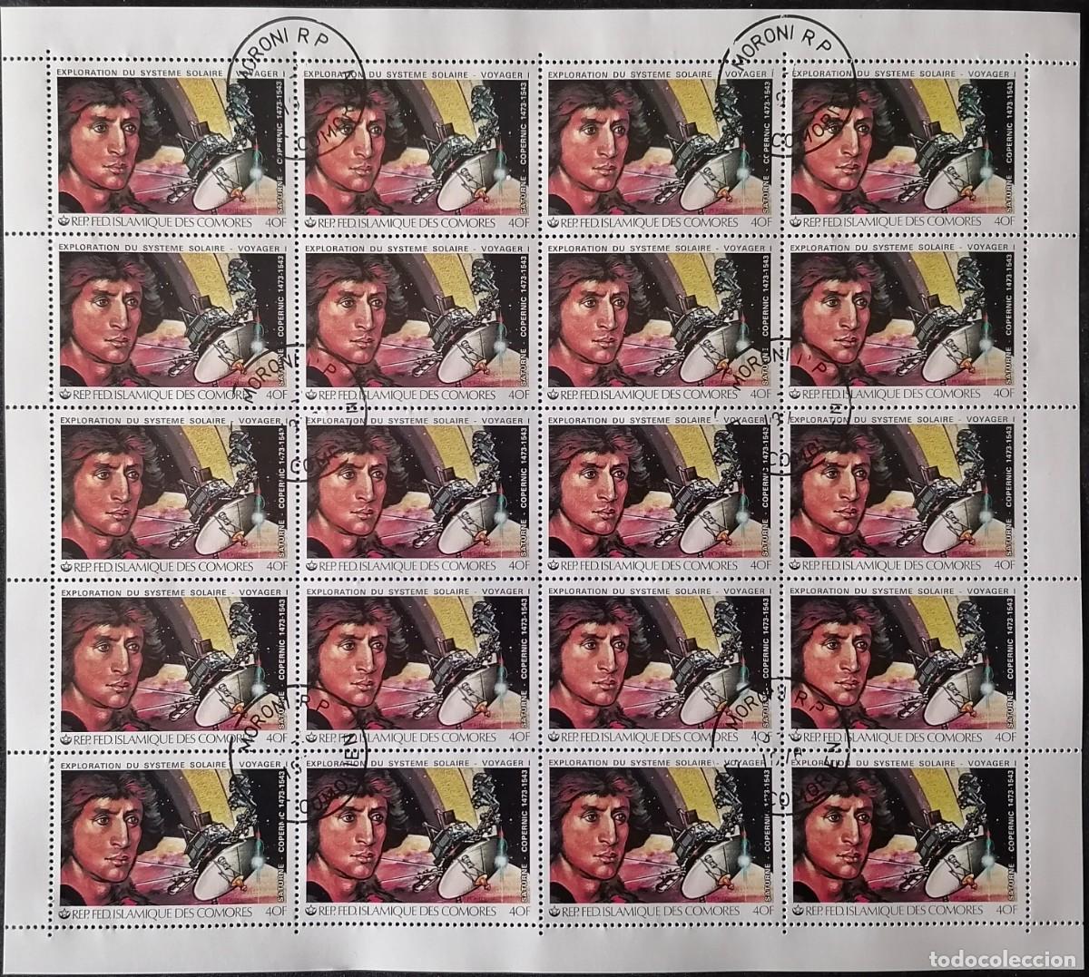 Sellos: COMORAS 1979 - HB COP&Eacute;RNICO / VOYAGER I . - Foto 1