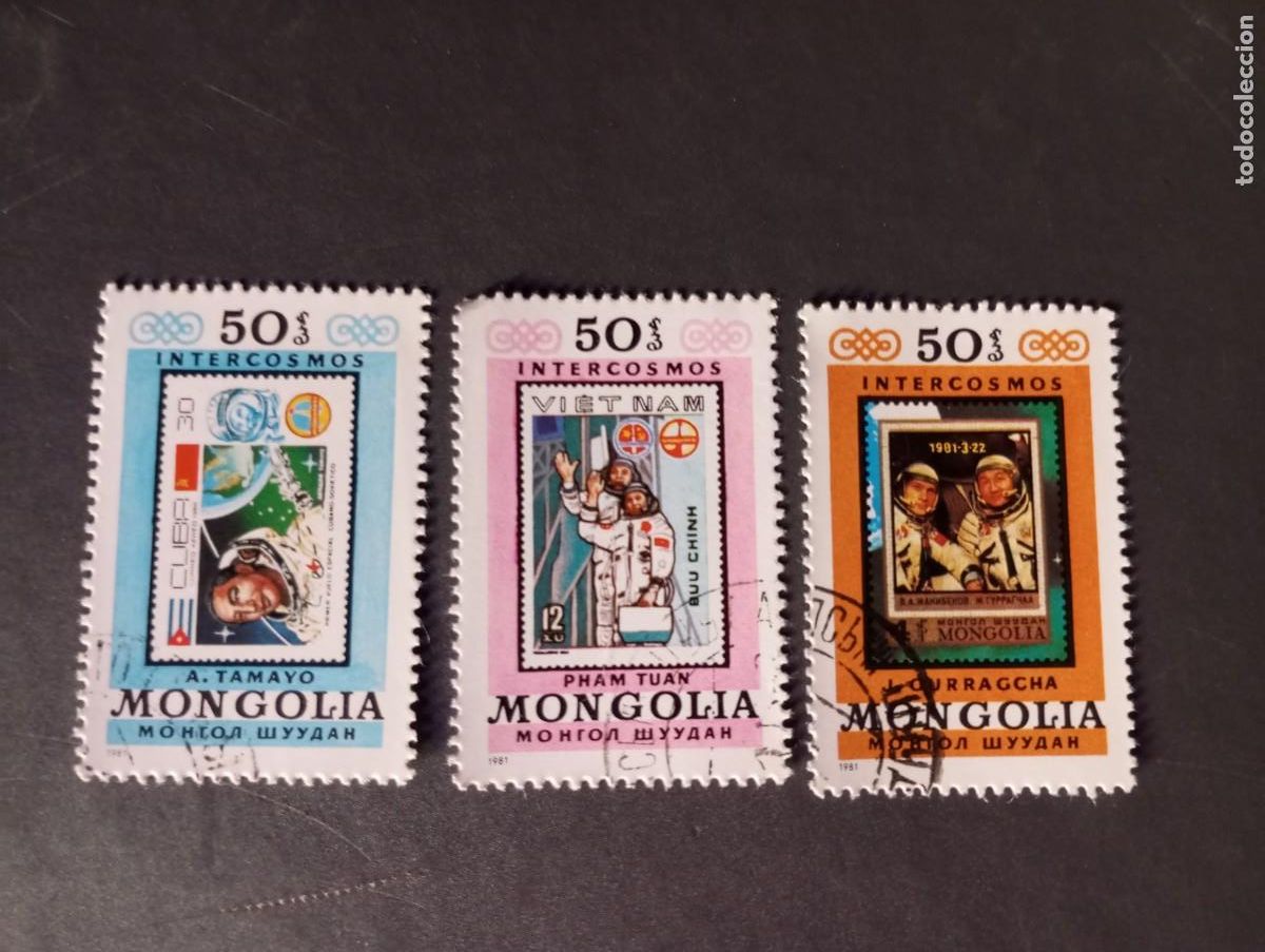 Sellos: INTERCOSMOS, SELLOS DE MONGOLIA - Foto 1