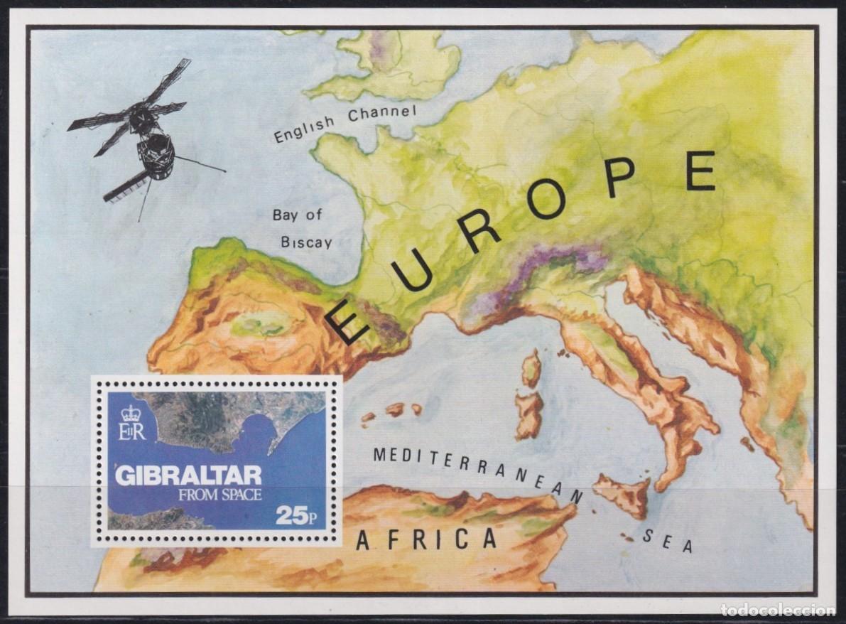 Sellos: F-EX58475 GIBRALTAR MNH 1978 FROM SPACE MAP SATELLITE. - Foto 1