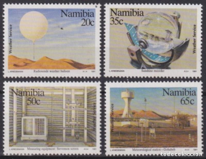 Sellos: F-EX60249 NAMIBIA MNH 199 WHEATHER SERVICE SPACE INSTRUMENTS COSMOS. - Foto 2