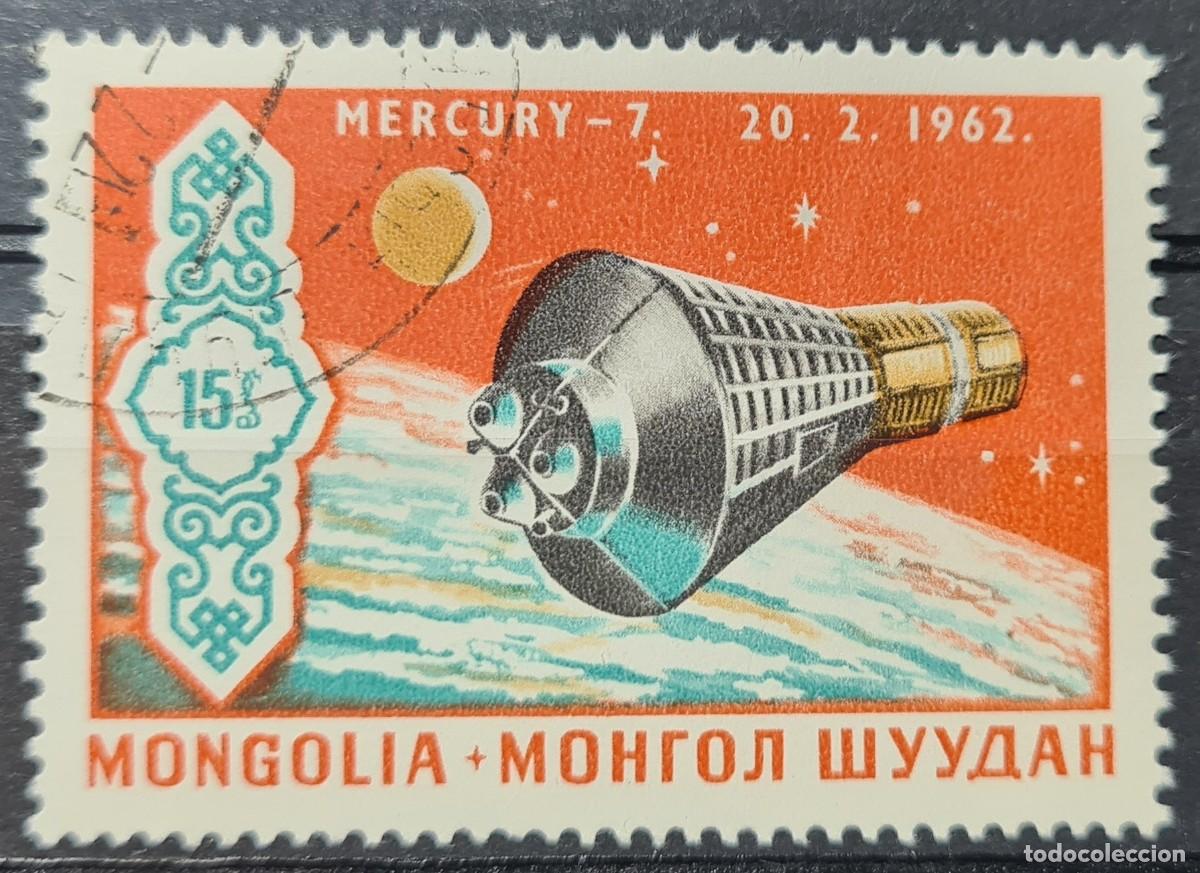 Sellos: Sello usado de Mongolia 1969: Cosmos - Foto 1
