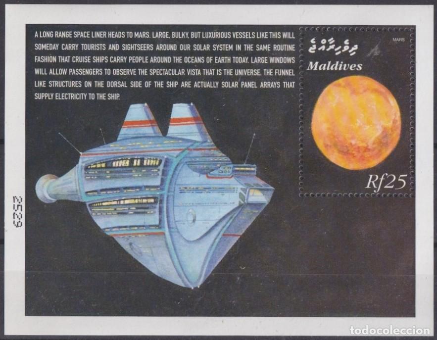 Sellos: F-EX62044 NEVIS MNH 1999 SPACE COSMOS EXPLORATION ROCKET. - Foto 2