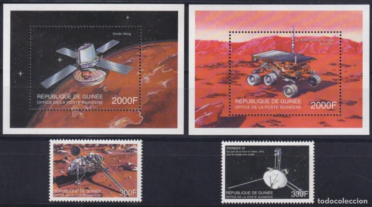 Sellos: F-EX62053 GUINEA MNH 2000 SPACE COSMOS EXPLORATION ROCKET. - Foto 1
