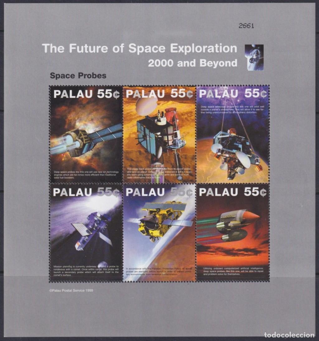 Sellos: F-EX58093 PALAU MNH 2000 COSMOS ROCKET FUTURE SPACE EXPLORATION. - Foto 1